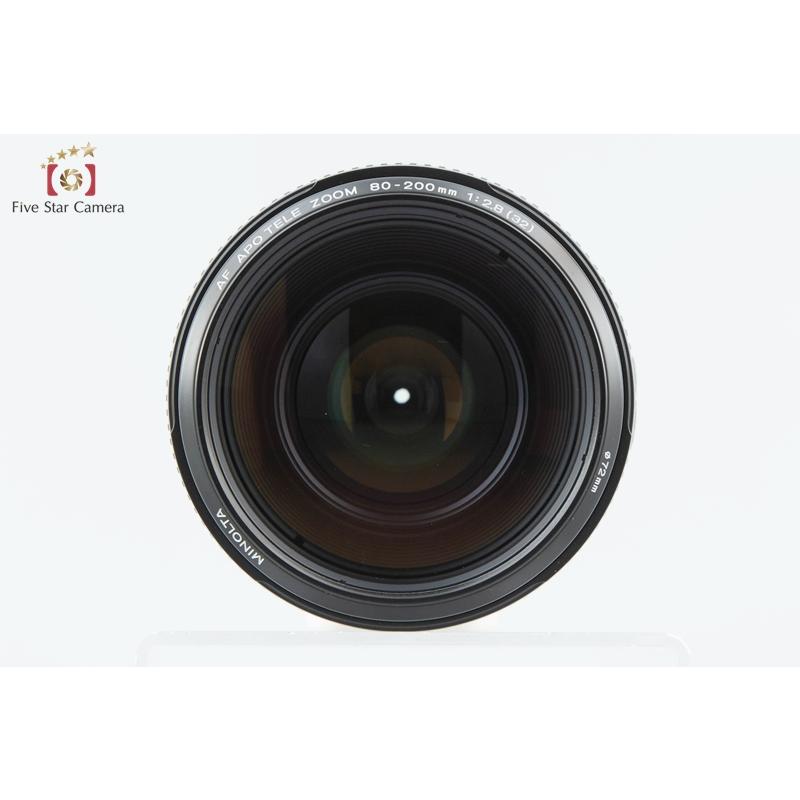 【中古】MINOLTA ミノルタ HIGH SPEED AF APO TELE ZOOM 80-200mm f/2.8 G｜five-star-camera｜07