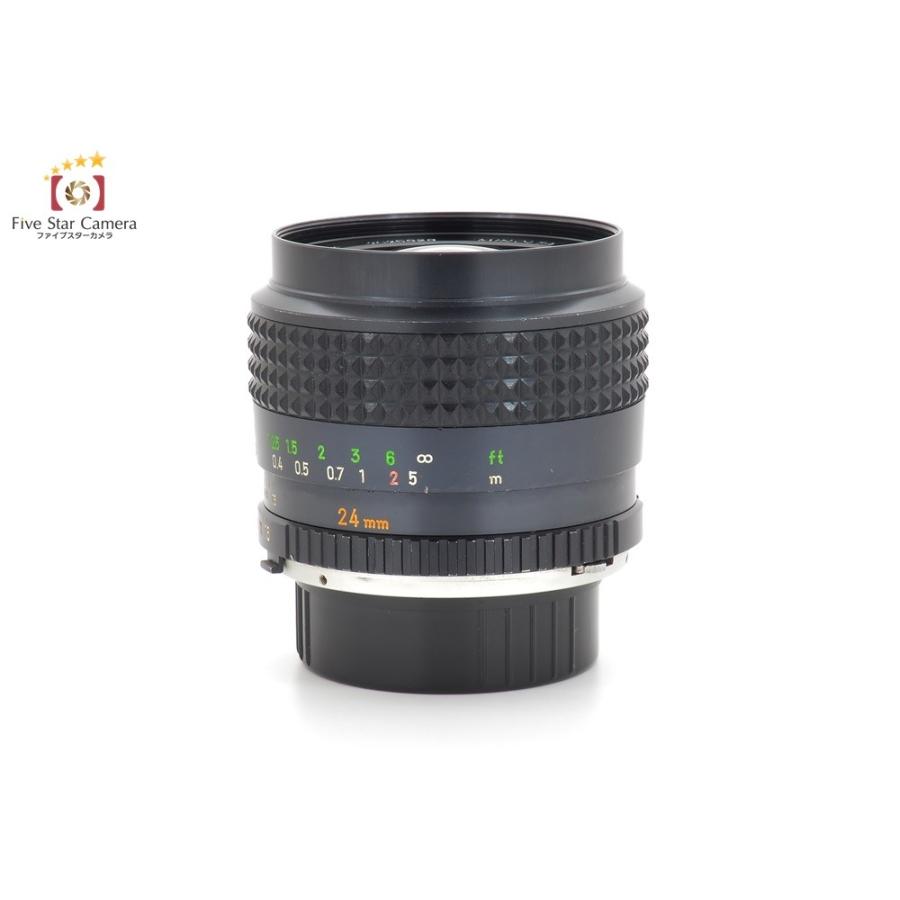 Objectif Minolta MC W Rokkor SI 24mm F/2.8 – Manuel – Monture MC – Très Bon État (Japon)