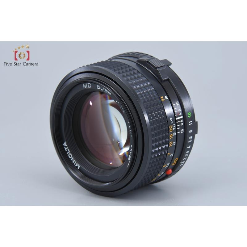 コニカミノルタ 【中古】MINOLTA ミノルタ MD 50mm f/1.4 : 中古カメラ