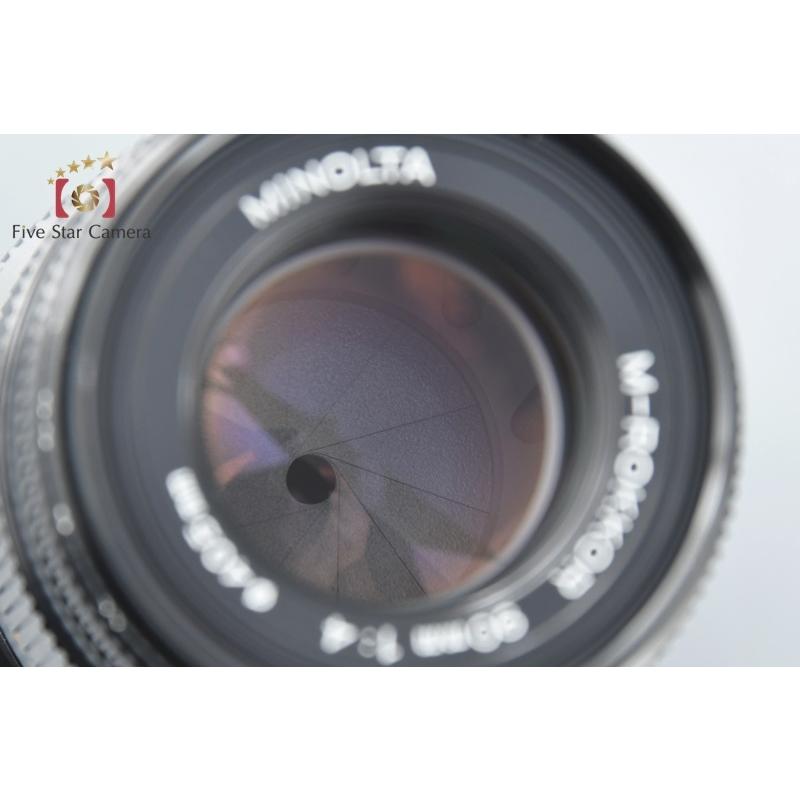 KONICA MINOLTA - 【中古】(ミノルタ) MINOLTA M-ROKKOR 90/4 MINOLTA M-ROKKOR 90mm F4 (CLE) – ねりま中古カメラきつね堂