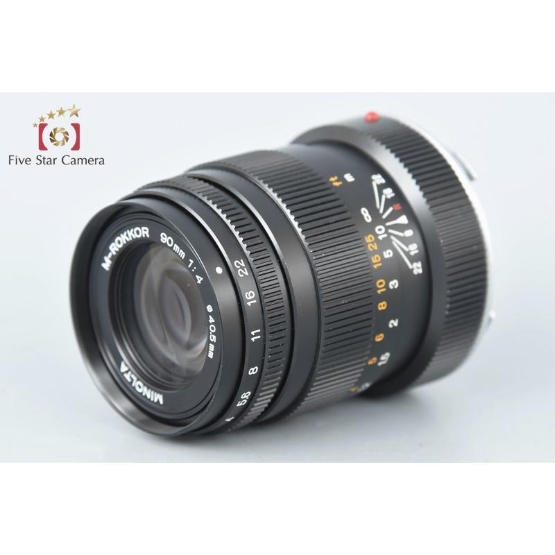 コニカミノルタ 【中古】MINOLTA ミノルタ M-ROKKOR 90mm f/4