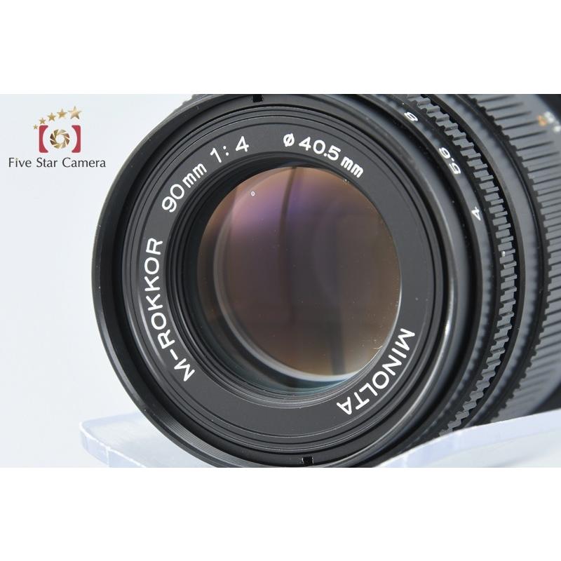 KONICA MINOLTA - 【中古】(ミノルタ) MINOLTA M-ROKKOR 90/4 MINOLTA M-ROKKOR 90mm F4 (CLE) – ねりま中古カメラきつね堂