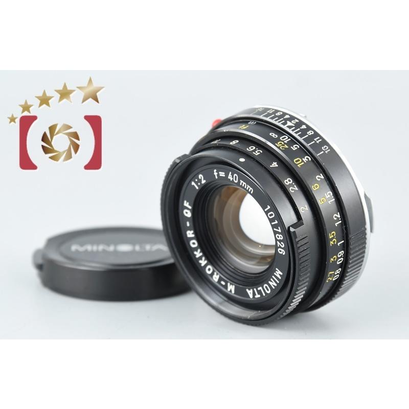 コニカミノルタ（KONICA MINOLTA） 【中古】MINOLTA ミノルタ M-ROKKOR 