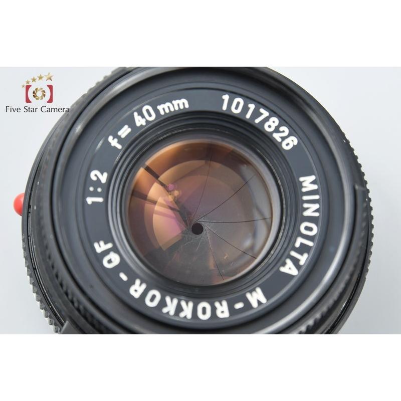 コニカミノルタ（KONICA MINOLTA） 【中古】MINOLTA ミノルタ M-ROKKOR 
