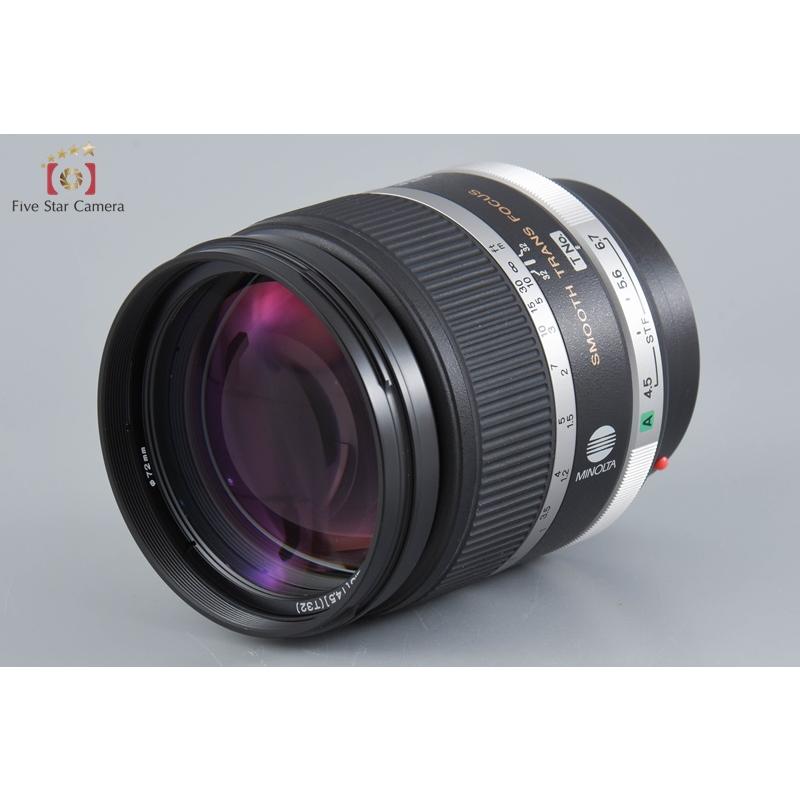 コニカミノルタ 【中古】MINOLTA ミノルタ STF 135mm f/2.8 コニカミノルタ 【中古】MINOLTA ミノルタ STF 135mm f/2.8