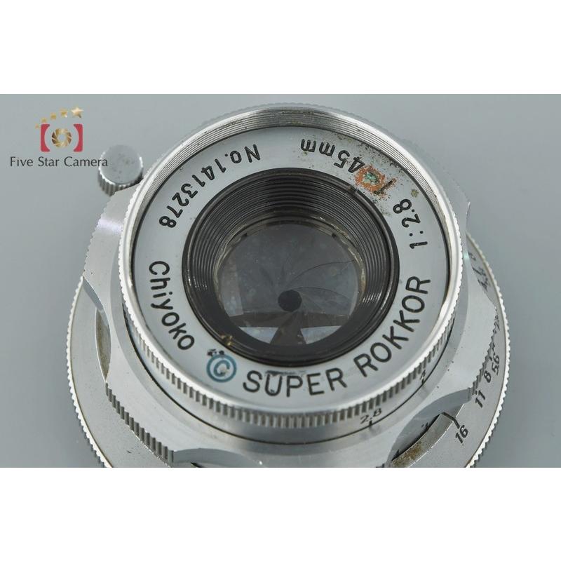 ミノルタ SUPER ROKKOR 45mm F2.8 Lマウント L39 中古 コニカミノルタ（KONICA MINOLTA） 【中古】MINOLTA ミノルタ SUPER