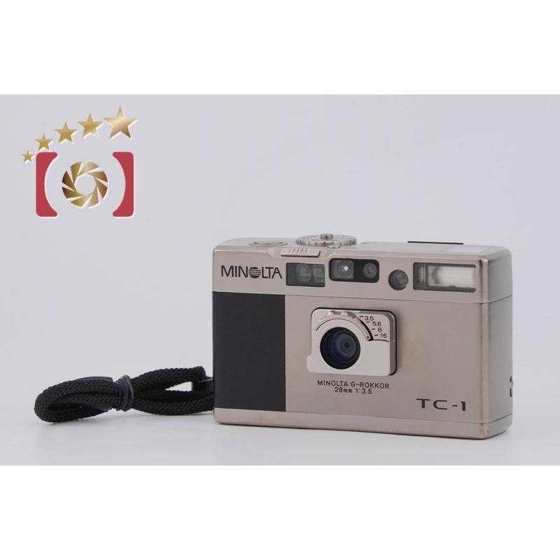 MINOLTA ミノルタ/フィルムカメラ/TC-1/21502184/Bランク/19【中古】 中古】MINOLTA ミノルタ TC-1 コンパクトフィルムカメラ | 中古
