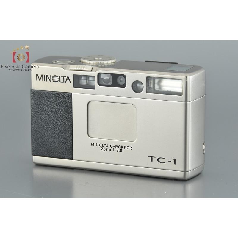 MINOLTA TC-1 コンパクトフィルムカメラ【中古】 コニカミノルタ（KONICA MINOLTA） 【中古】MINOLTA ミノルタ TC-1