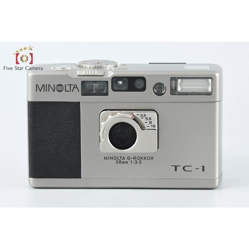 MINOLTA TC-1 コンパクトフィルムカメラ【中古】 コニカミノルタ（KONICA MINOLTA） 【中古】MINOLTA ミノルタ TC-1