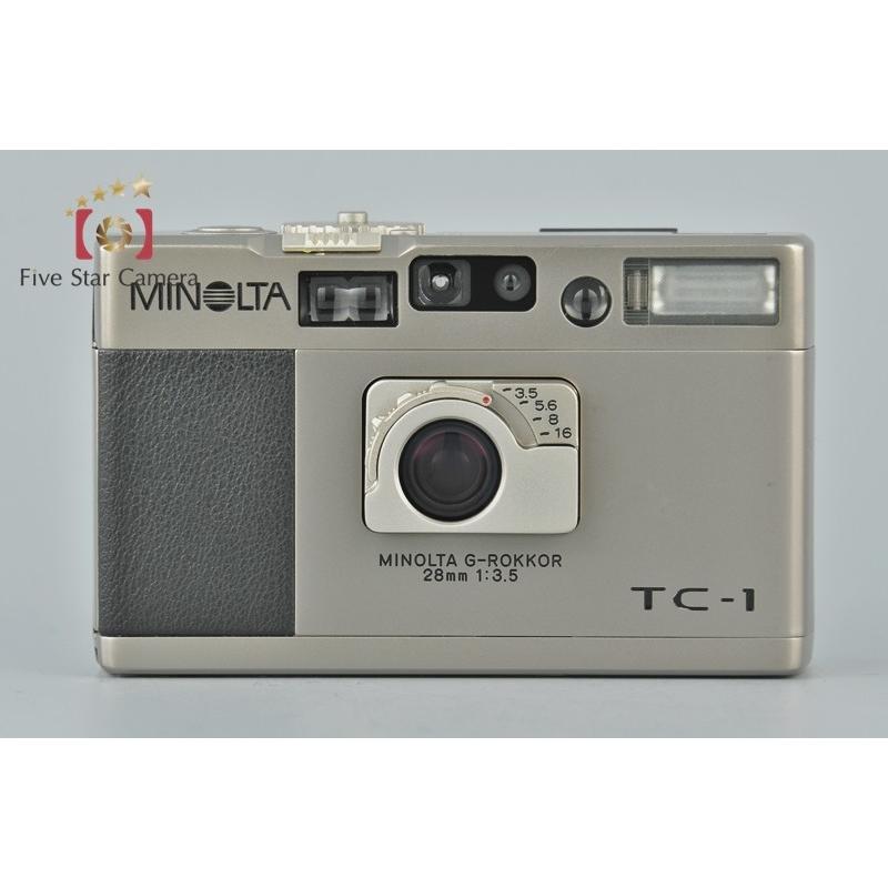 KONICA MINOLTA - 【中古】(ミノルタ) MINOLTA TC-1 中古：B(並品)】ミノルタ（MINOLTA）TC-1 (ブラック