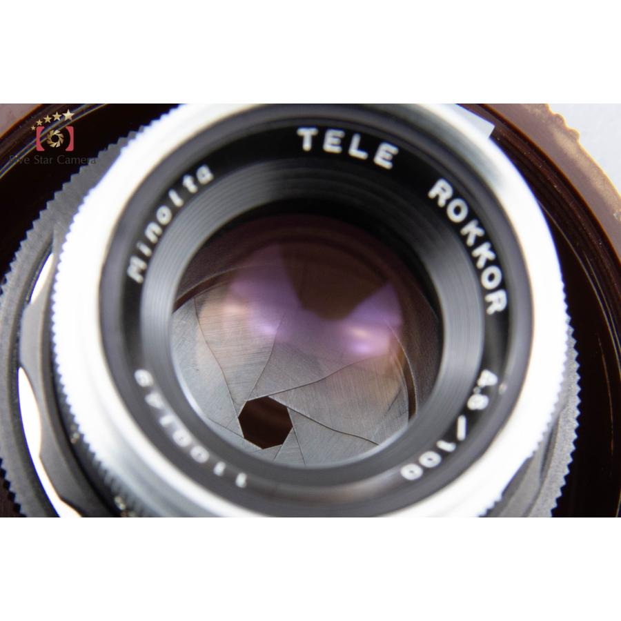 コニカミノルタ 【中古】MINOLTA ミノルタ TELE ROKKOR 100mm f