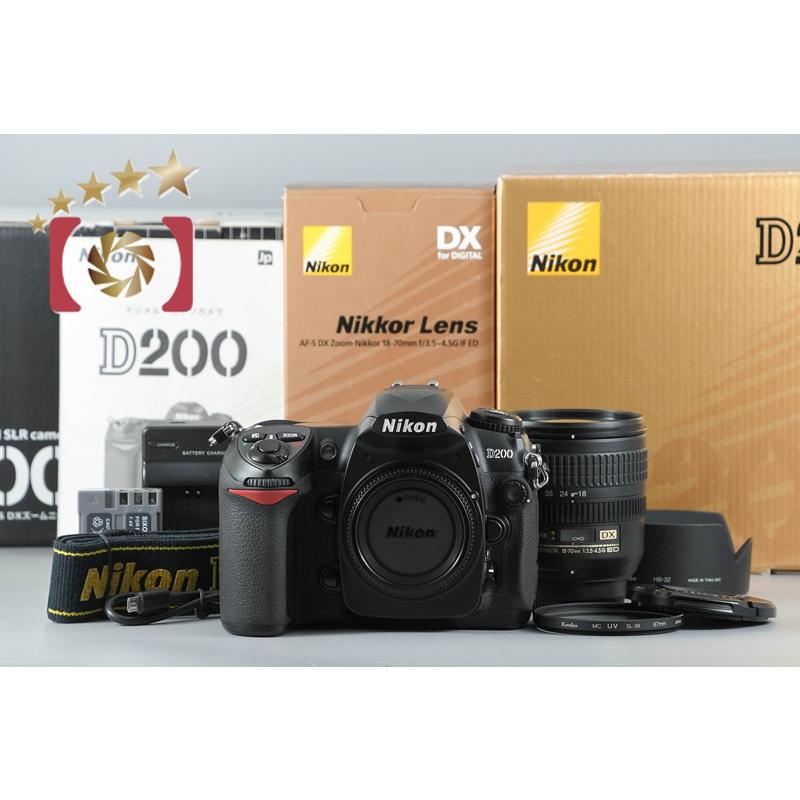 ニコン（Nikon） 【中古】Nikon D200 + AF-S DX NIKKOR 18-70mm f/3.5 