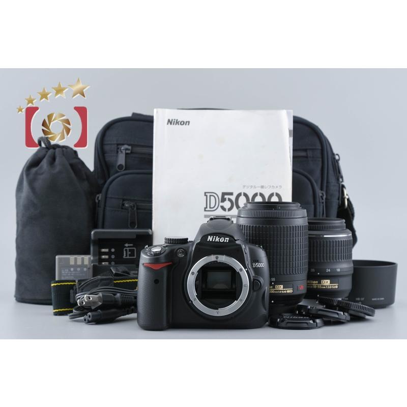 ニコン（Nikon） 【中古】Nikon D5000 ダブルズームレンズキット
