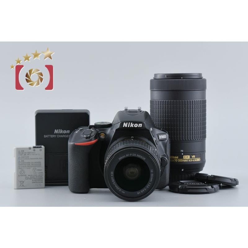 Nikon D5600 ダブルズームキット デジタル 一眼レフカメラ 中古 楽天市場】【中古】 ニコン Nikon D5600 ダブルズームキット ブラック