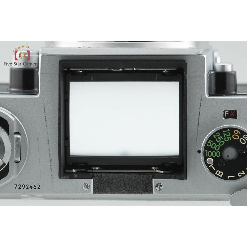 ニコン（Nikon） 【中古】Nikon F アイレベル 中期 シルバー フィルム