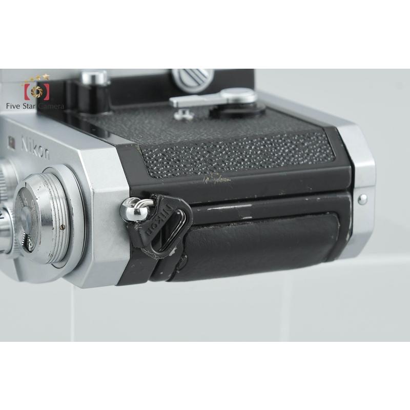 Nikon F 中期 アイレベル シルバーフィルムカメラ ニコン（Nikon） 【中古】Nikon F アイレベル 中期 シルバー フィルム