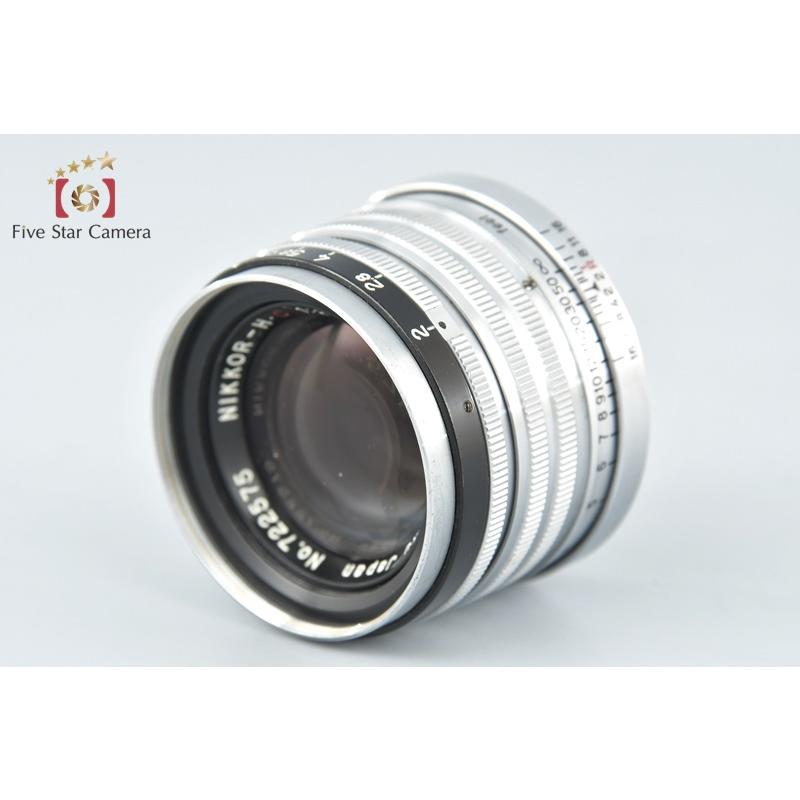 ZEISS（ツァイス） 【中古】Nicca ニッカ 3-F + Nikon NIKKOR-H.C 50mm