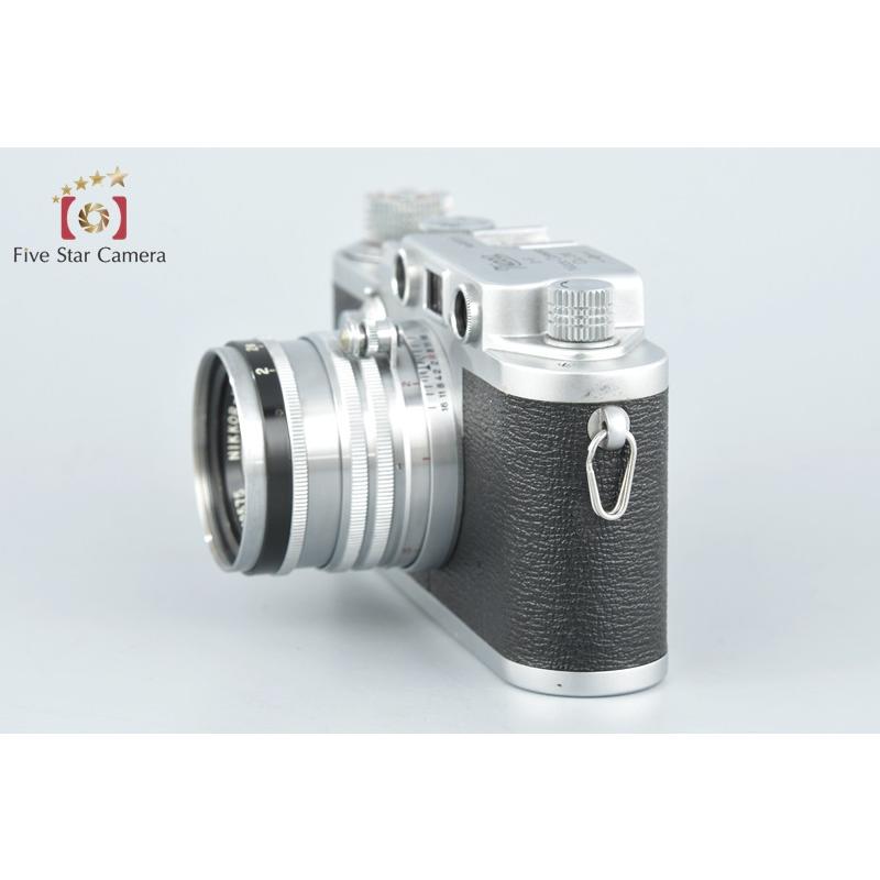 ZEISS（ツァイス） 【中古】Nicca ニッカ 3-F + Nikon NIKKOR-H.C 50mm