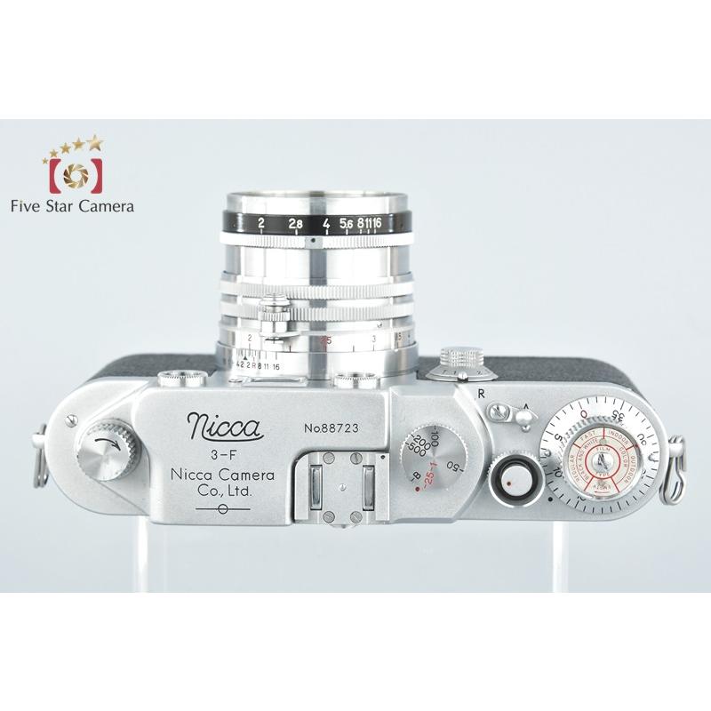 ZEISS（ツァイス） 【中古】Nicca ニッカ 3-F + Nikon NIKKOR-H.C 50mm