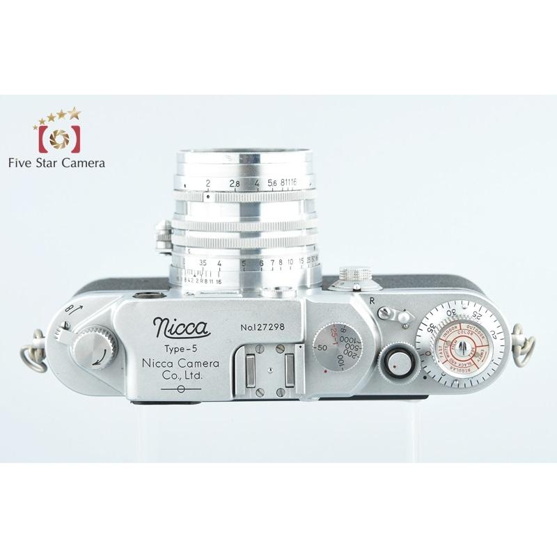 ZEISS 【中古】Nicca ニッカ Type-5 + Nikon NIKKOR-H.C 50mm f/2  