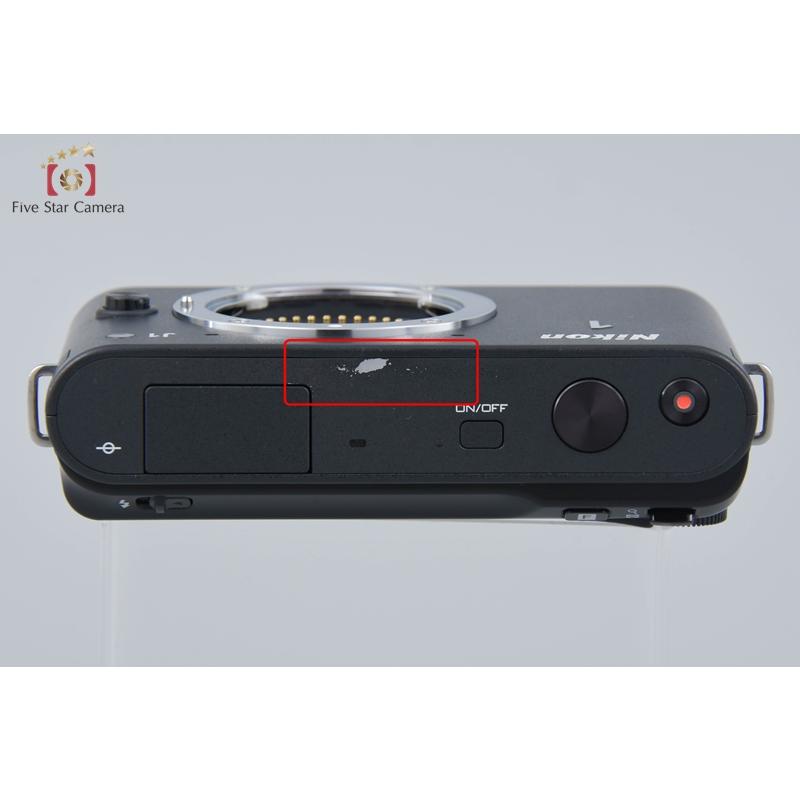 【中古】Nikon ニコン 1 J1 ブラック ミラーレス一眼カメラ シャッター回数僅少 ニコン（Nikon） 【中古】Nikon 1 J1 ブラック ミラーレス一眼カメラ
