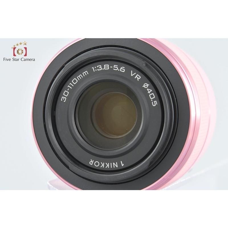 ニコン 【中古】Nikon 1 J1 ダブルズームキット ピンク 元箱付