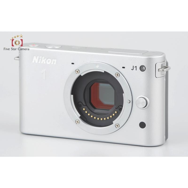 ニコン（Nikon） 【中古】Nikon 1 J1 シルバー ミラーレス一眼カメラ 
