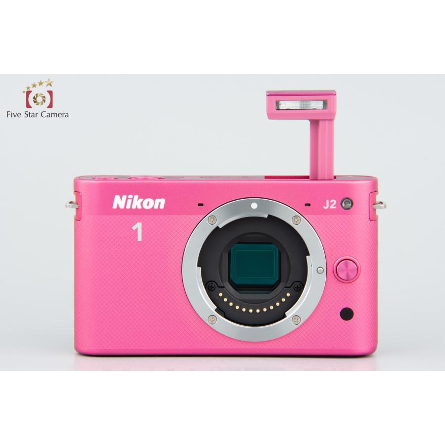 【中古】Nikon ニコン 1 J2 ピンク ミラーレス一眼カメラ シャッター回数僅少｜five-star-camera｜04