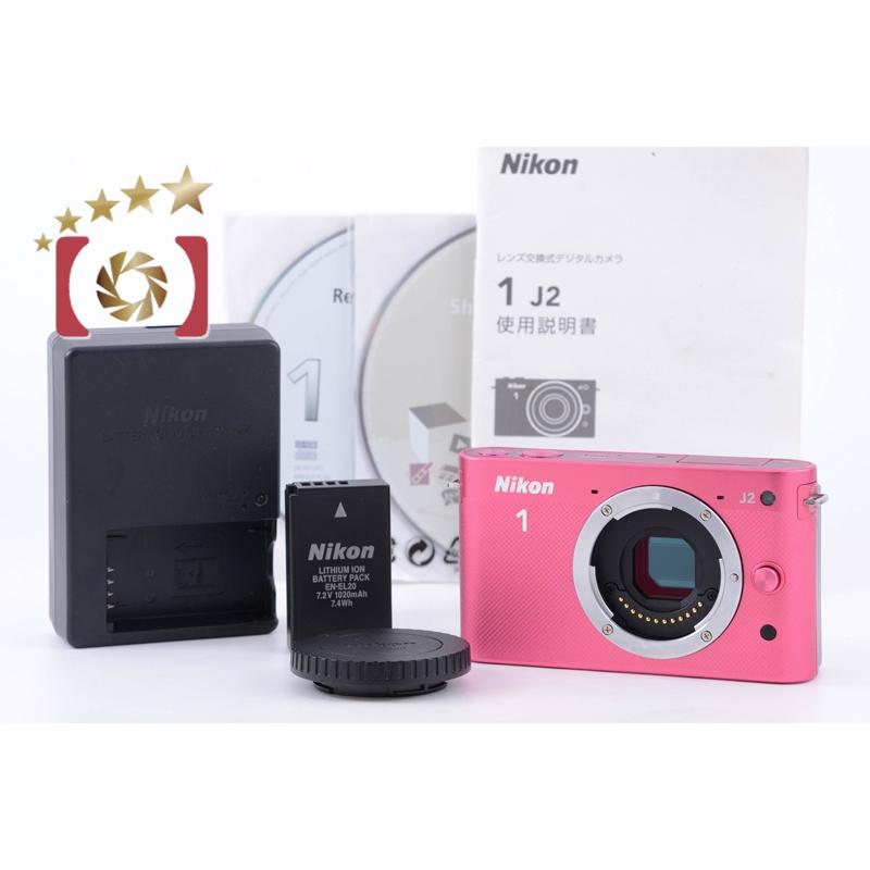 ニコン（Nikon） 【中古】Nikon 1 J2 ピンク ミラーレス一眼カメラ