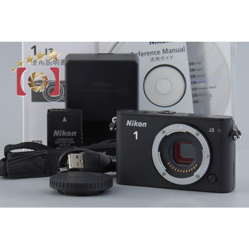 ニコン（Nikon） 【中古】Nikon 1 J3 ブラック ミラーレス一眼カメラ