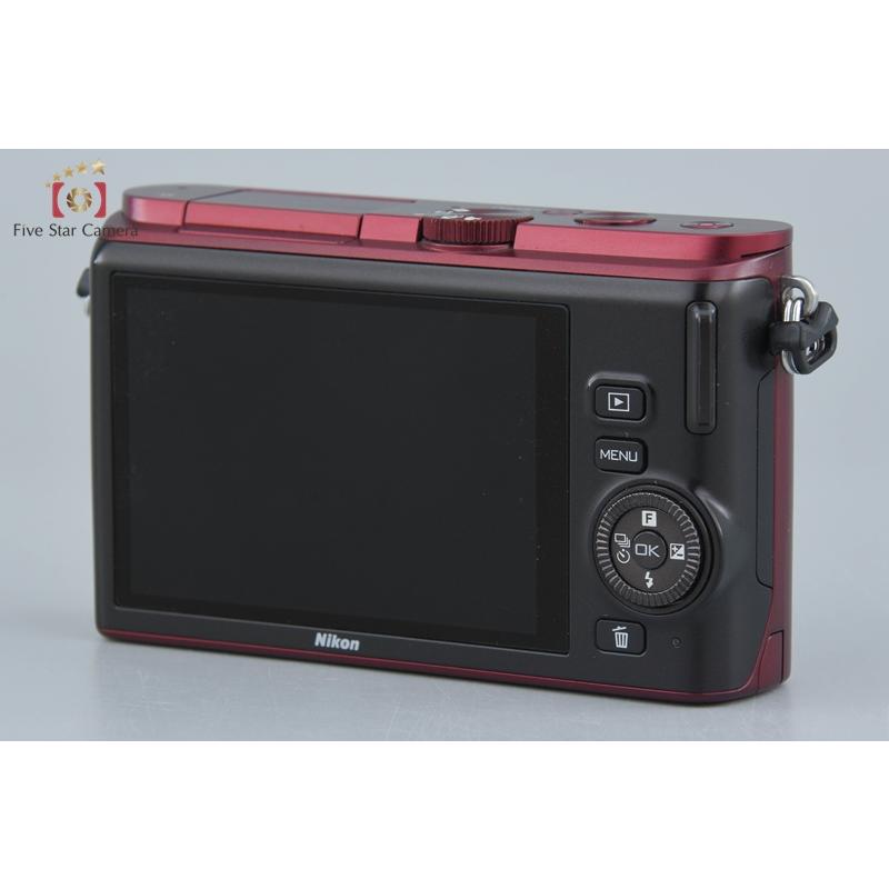 ニコン（Nikon） 【中古】Nikon 1 J3 レッド ミラーレス一眼カメラ 