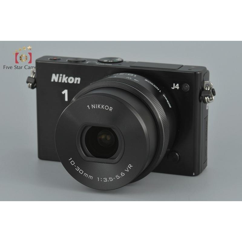 【中古】Nikon ニコン 1 J4 ブラック 標準パワーズームレンズキット ミラーレス一眼 nikon1j4lenskit1211