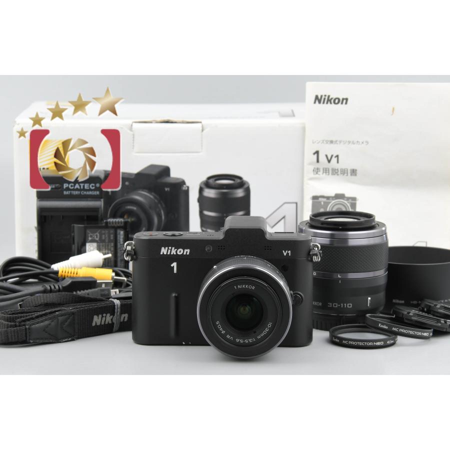 【中古】Nikon ニコン 1 V1 ダブルズームレンズキット ブラック 元箱付き シャッター回数僅少 :  nikon-1-v1-wzoomlenskit-0731- : 中古カメラのファイブスターカメラ - 通販 - Yahoo!ショッピング