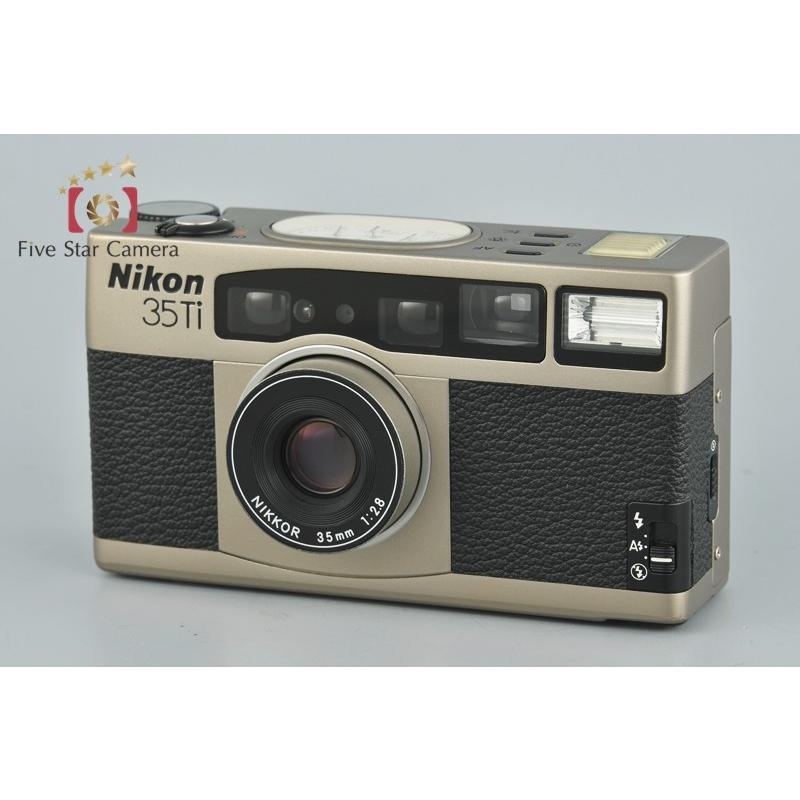 ニコン 【中古】Nikon 35Ti フラッシュ改造品 コンパクト