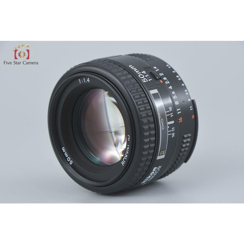 【中古】Nikon ニコン AF NIKKOR 50mm f/1.4 AI AF Nikkor 50mm f/1.4D 中古価格比較 - 価格.com