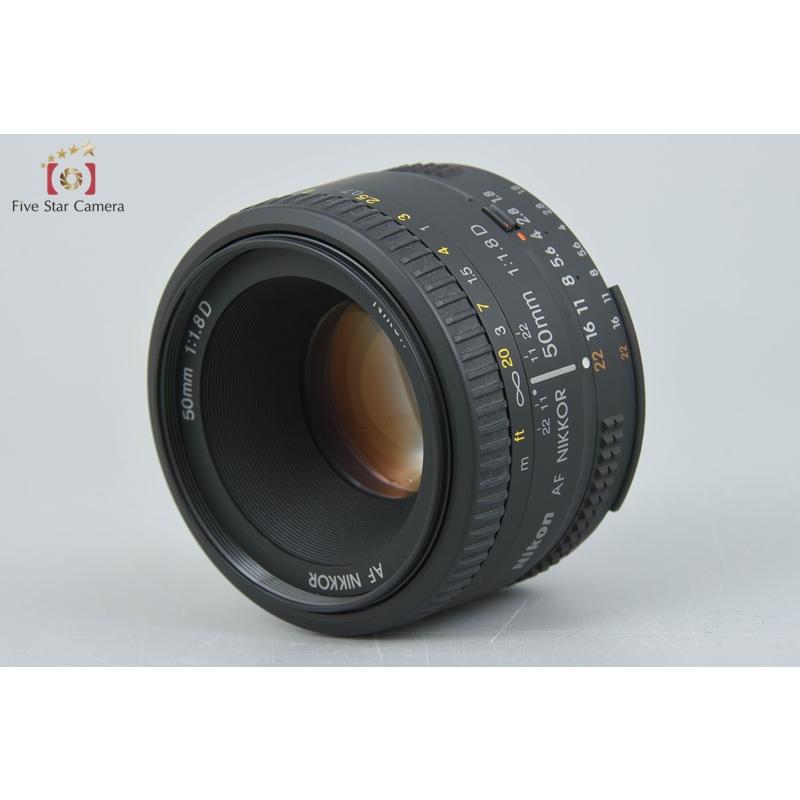 ニコン（Nikon） 【中古】Nikon AF NIKKOR 50mm f/1.8 D 元箱付き 