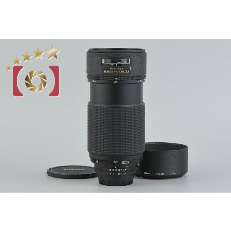 ニコン（Nikon） 【中古】Nikon AF NIKKOR 80-200mm f/2.8 ED : 中古 