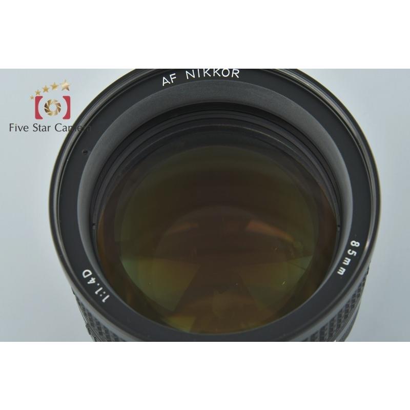 ニコン（Nikon） 【中古】Nikon AF NIKKOR 85mm f/1.4 D : 中古カメラ