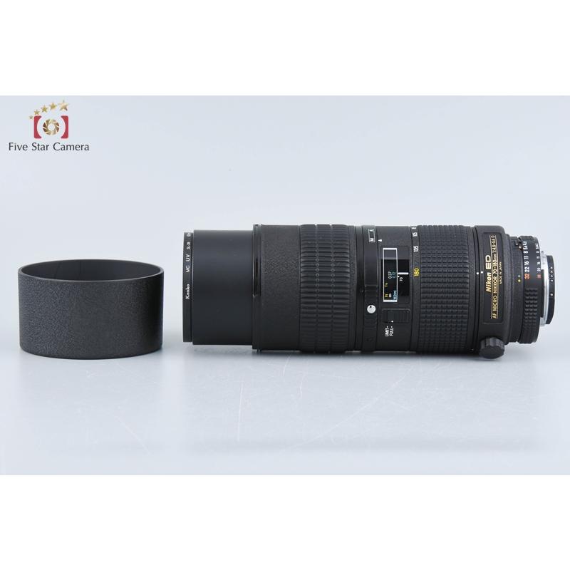 ニコン AF MICRO NIKKOR 70-180mm F4.5-5.6D ED 中古 Nikkor-AF-Micro-70-180mm-f4.5-