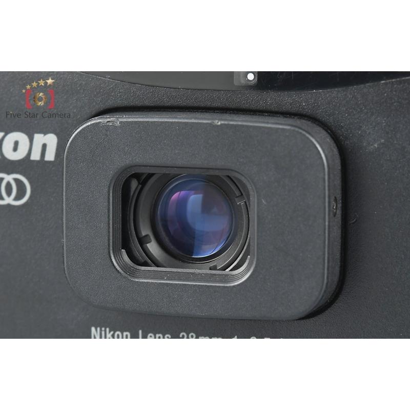 ニコン（Nikon） 【中古】Nikon AF600 QD ブラック コンパクトフィルム
