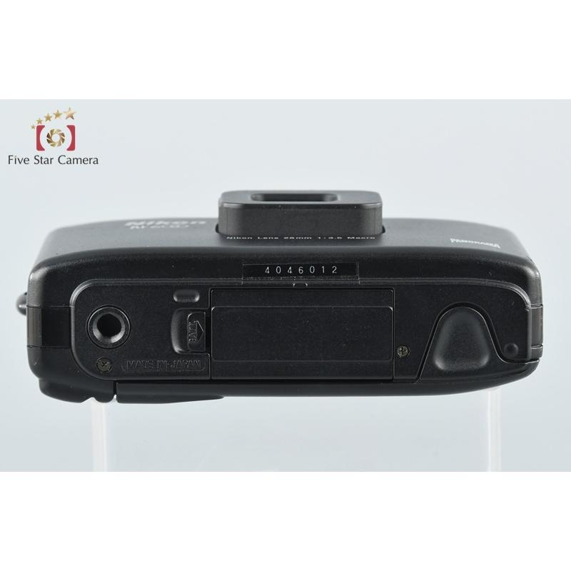 ニコン（Nikon） 【中古】Nikon AF600 QD ブラック コンパクトフィルム