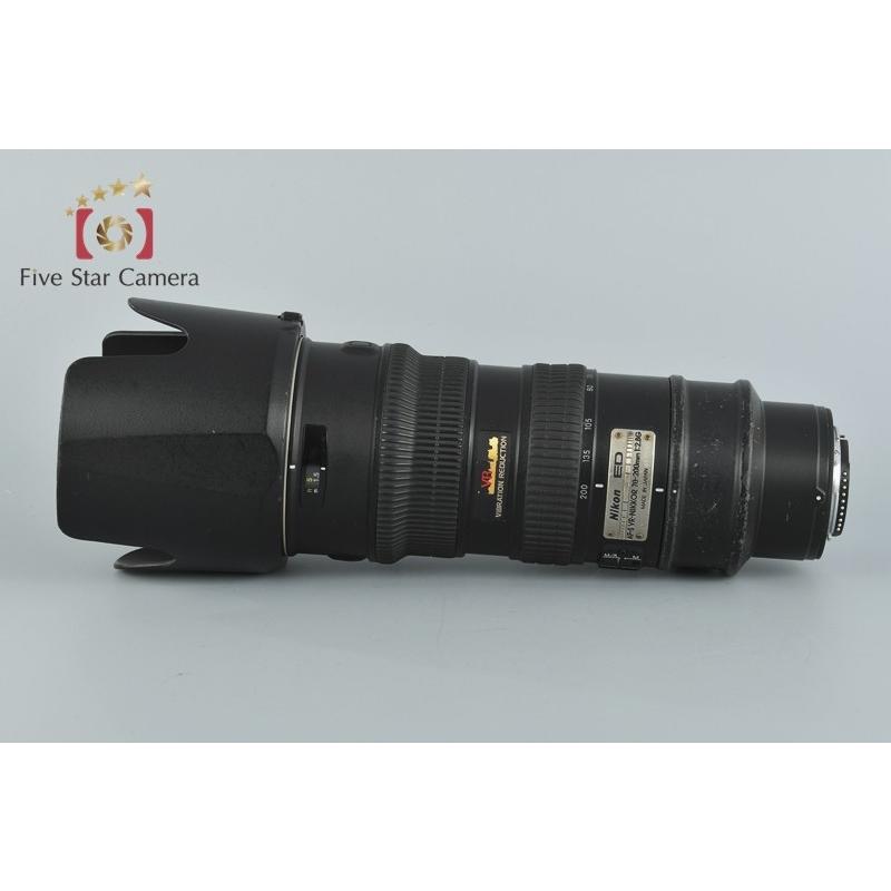 ニコン（Nikon） 【中古】Nikon AF-S NIKKOR 70-200mm f/2.8 G ED VR