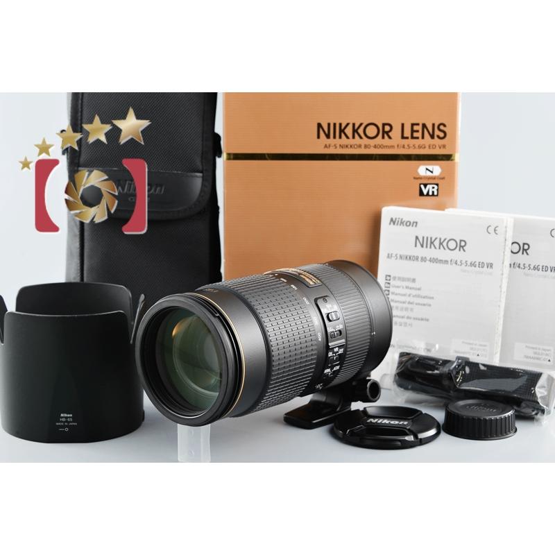 ニコン（Nikon） 【中古】Nikon AF-S NIKKOR 80-400mm f/4.5-5.6 G ED