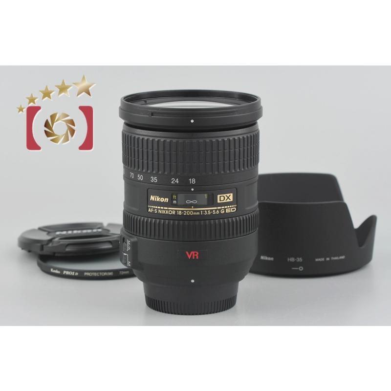 ニコン（Nikon） 【中古】Nikon AF-S DX NIKKOR 18-200mm f/3.5-5.6 G 