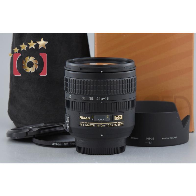 ニコン（Nikon） 【中古】Nikon AF-S DX NIKKOR 18-70mm f/3.5-4.5 G
