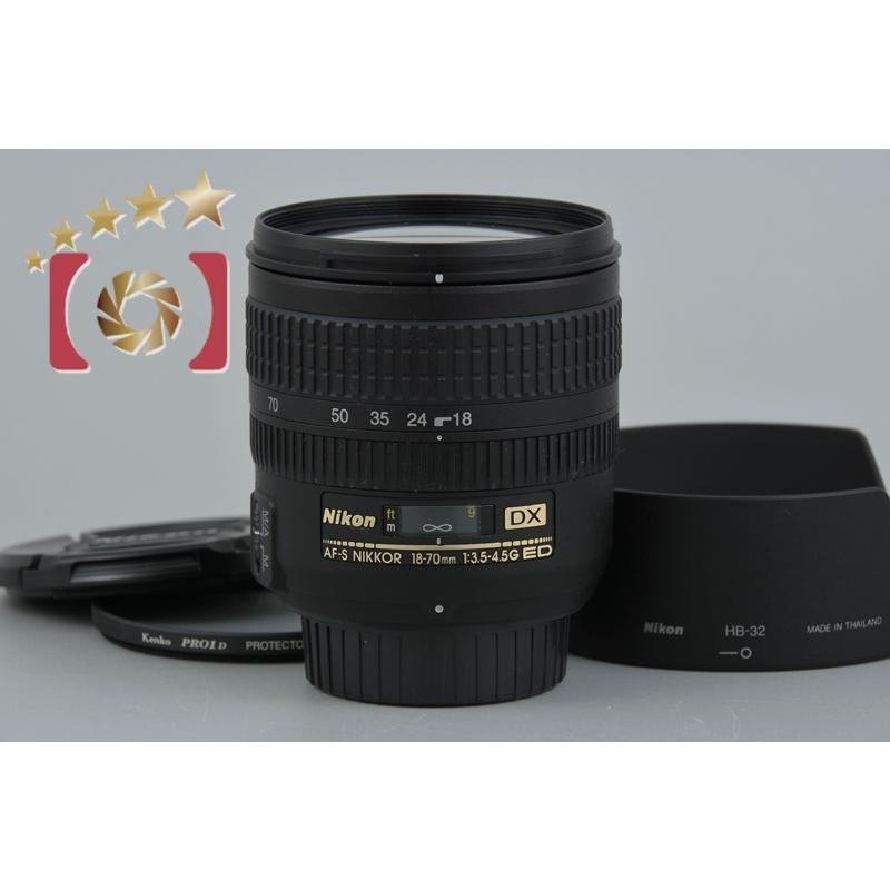 ニコン（Nikon） 【中古】Nikon AF-S DX NIKKOR 18-70mm f/3.5-4.5 G 