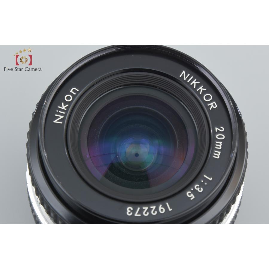ニコン 【中古】Nikon Ai NIKKOR 20mm f/3.5 : 中古カメラの ニコン 【中古】Nikon Ai NIKKOR 20mm f/3.5 : 中古カメラの
