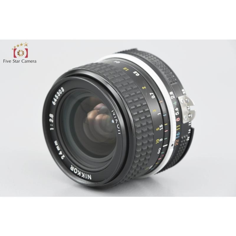 【中古】Nikon ニコン Ai NIKKOR 24mm f/2.8 ニコン（Nikon） 【中古】Nikon Ai NIKKOR 24mm f/2.8 : 中古カメラの