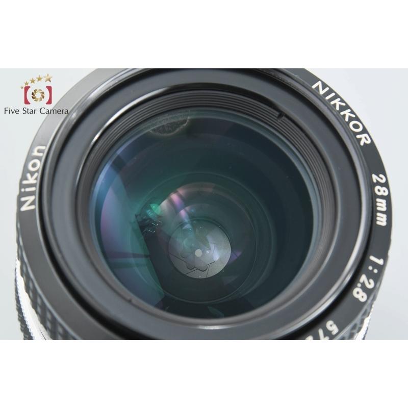 ニコン（Nikon） 【中古】Nikon Ai NIKKOR 28mm f/2.8 : 中古カメラの 