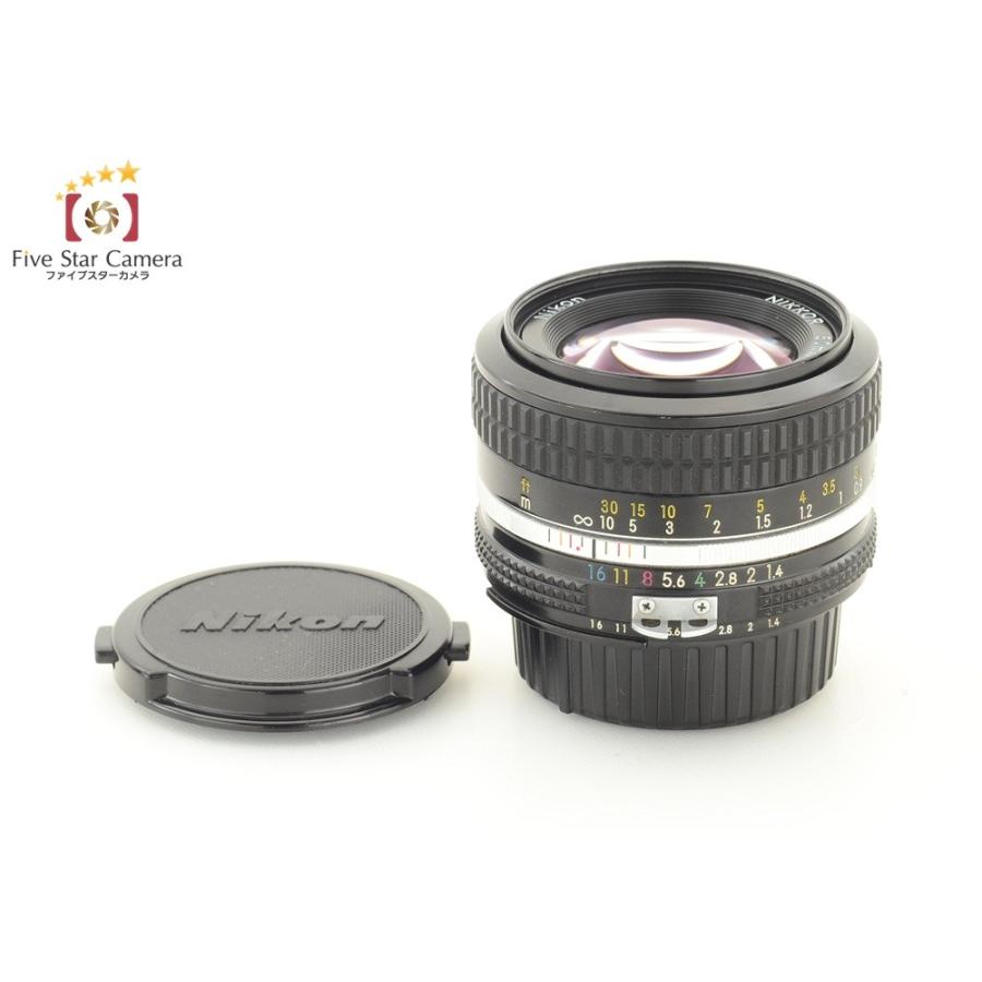 Objectif Nikon AI Nikkor 50mm F/1.4 - Monture F - Occasion MINT - Testé